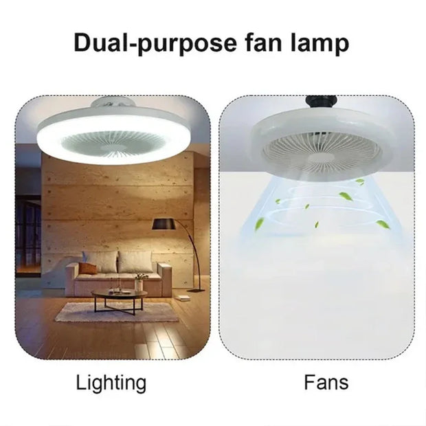Ceiling Fan With Lighting Lamp
